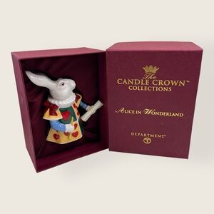 Candle Crown White Rabbit Alice in Wonderland Candle snuffer